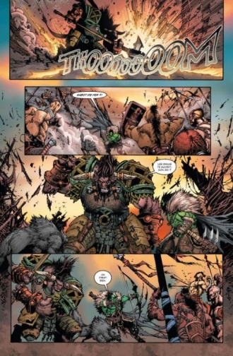 extrait comics World of Warcraft - Bloodsworn T2