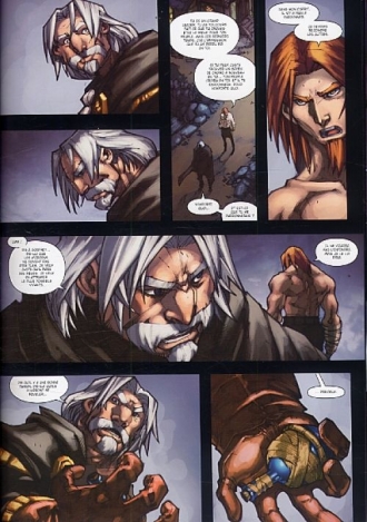 extrait comics La Malédiction des Worgens