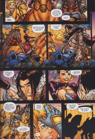 extrait comics Retour à Hurlevent