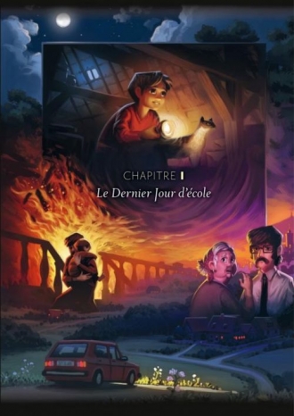 extrait comics Le début du voyage