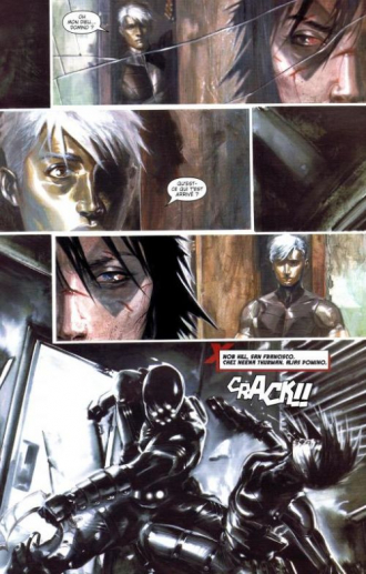 extrait comics Sexe + violence