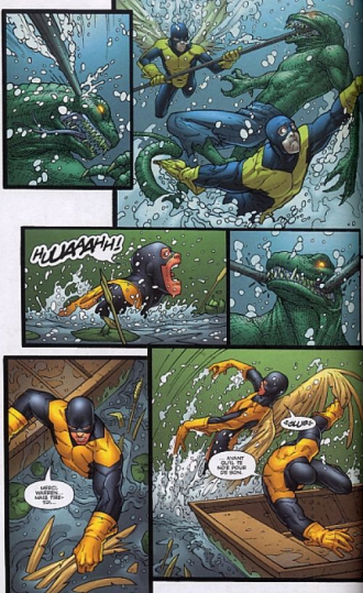 extrait comics Le commencement