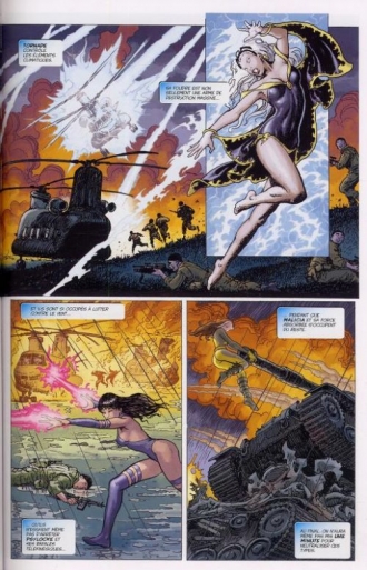 extrait comics X-Men - Jeunes filles en fuite