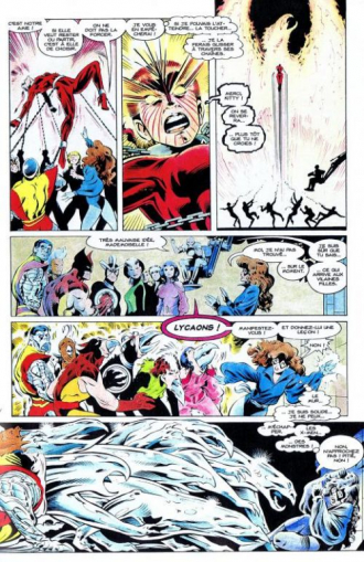 extrait comics L'épée levée (kiosque)