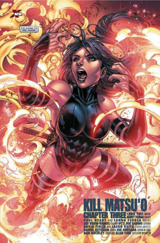extrait comics Psylocke (kiosque)