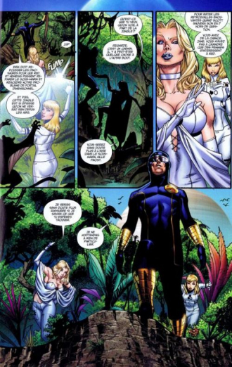 extrait comics La saga de l'ange noir (3/4) (kiosque)