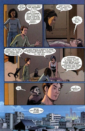 extrait comics Terre mère