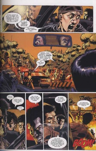 extrait comics La cavale des morts