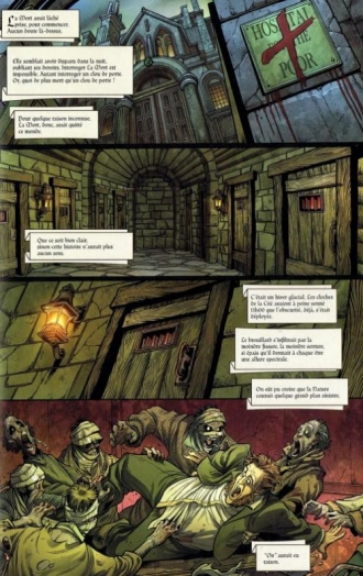 extrait comics Un chant de Noël zombie
