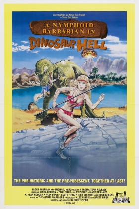 couverture film A Nymphoid Barbarian In Dinosaur Hell