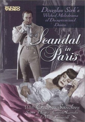 couverture film A Scandal in Paris