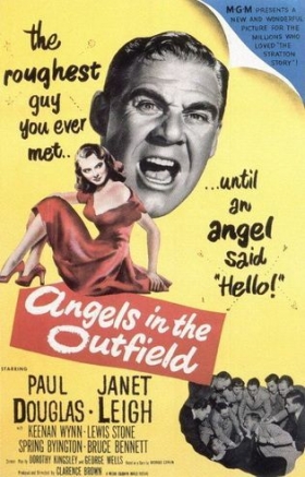 couverture film Angels in the Outfield
