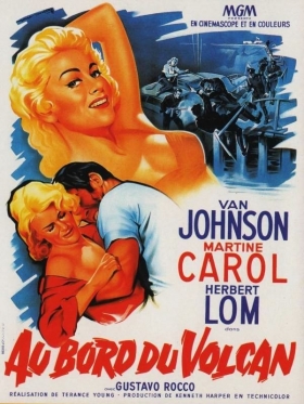 couverture film Au bord du volcan