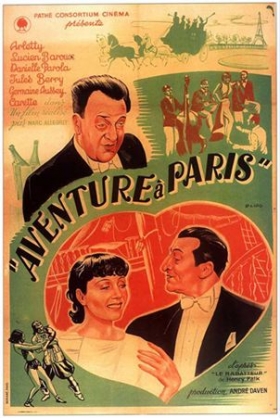couverture film Aventure à Paris