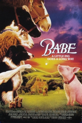 couverture film Babe, le cochon devenu berger