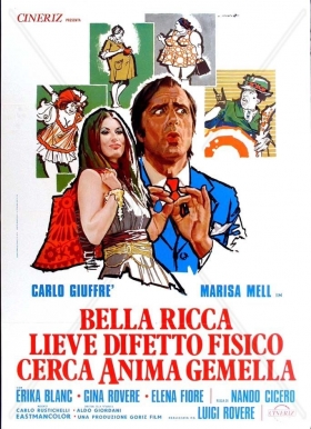 couverture film Bella, ricca, lieve difetto fisico cerca anima gemella