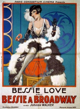 couverture film Bessie à Broadway