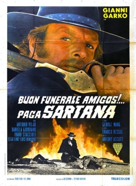 couverture film Bonnes funérailles, amis, Sartana paiera