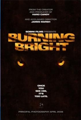 couverture film Burning Bright