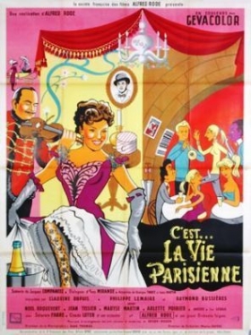 couverture film C'est la vie parisienne