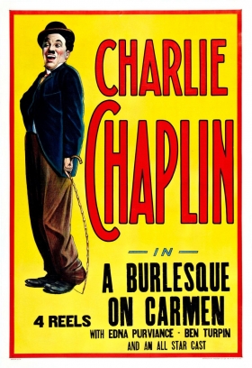 couverture film Charlot joue Carmen