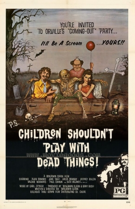 couverture film Children Shouldn't Play With Dead Things