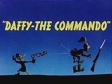 couverture film Daffy le commando