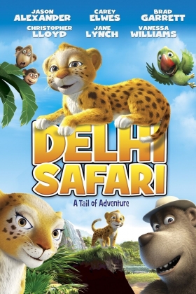 couverture film Delhi Safari