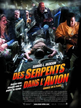 couverture film Des serpents dans l'avion