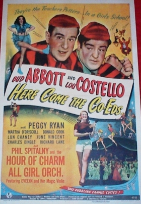 couverture film Deux nigauds au collège