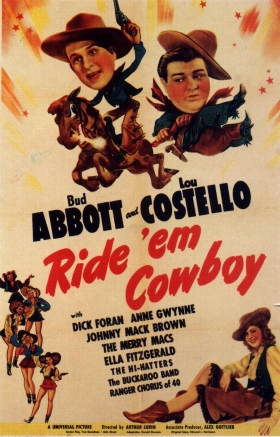 couverture film Deux nigauds cow-boys