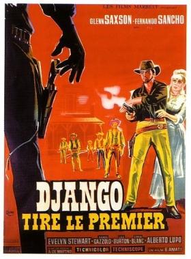couverture film Django tire le premier