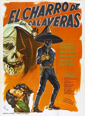 couverture film El charro de las calaveras
