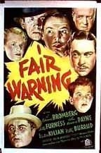 couverture film Fair Warning