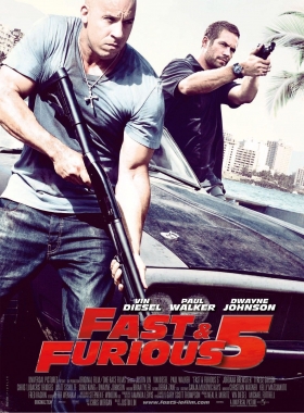 couverture film Fast &amp; Furious 5