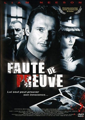 couverture film Faute de preuve