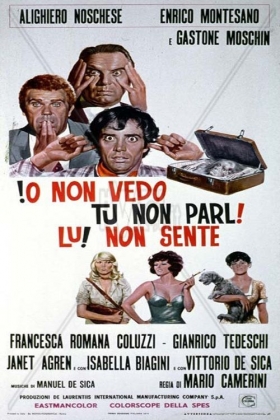 couverture film Io non vedo, tu non parli, lui non sente