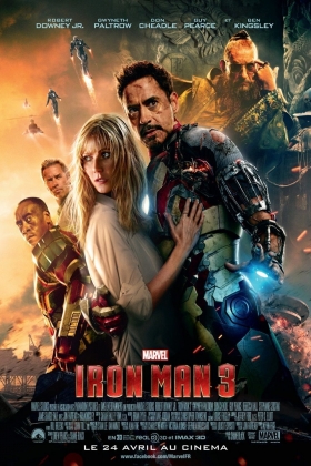 couverture film Iron Man 3