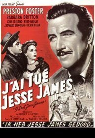 couverture film J'ai tué Jesse James