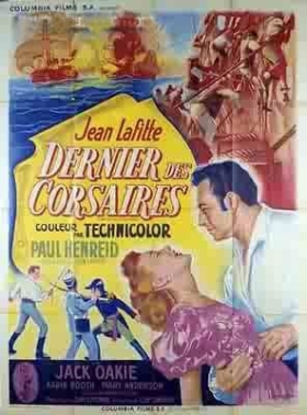 couverture film Jean Lafitte, dernier des corsaires