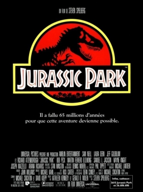 couverture film Jurassic Park
