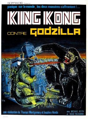 couverture film King Kong contre Godzilla