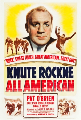 couverture film Knute Rockne, All American