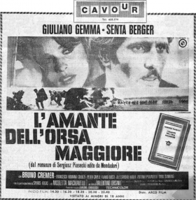 couverture film L'Amante dell'orsa maggiore