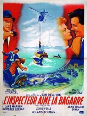 couverture film L'inspecteur aime la bagarre