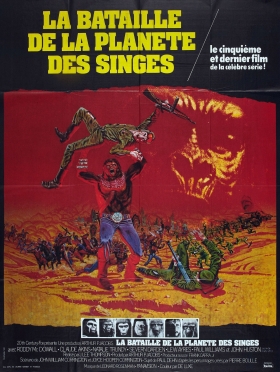 couverture film La Bataille de la Planète des Singes