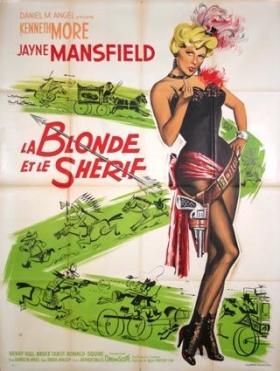 couverture film La Blonde et le Shérif