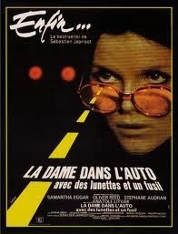 couverture film La Dame dans l'auto avec des lunettes et un fusil