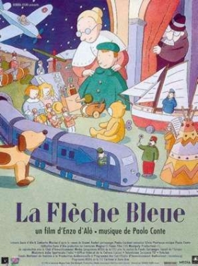 couverture film La flèche bleue