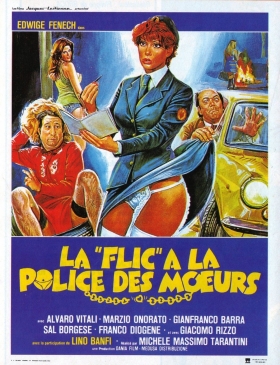 couverture film La flic à la police des moeurs